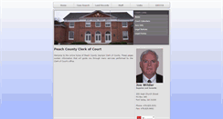 Desktop Screenshot of peachclerkofcourt.com